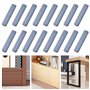 SLTAXAR 24PCS Patins de Meubles en Teflon Patins Autocollants Patin Glissant pour Meuble Lourd Patins pour Meubles Téflon Auto-A