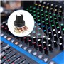 Hseamall 5PCS Potentiomètre Rotatif 10K OHM linéaire Potentiomètre 3 avec écrous et rondelle