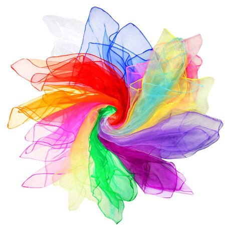 yumcute 12pcs Foulard Jonglage