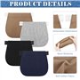 4 Pièces Extensions de Bouton Pantalon Élastique de Maternité, Extenseurs de Taille Ajustables pour Femmes Enceintes, Extension 