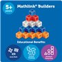 Learning Resources Cubes de Construction MathLink - Explorateurs STEM