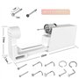 KAIQIKAIXI 2 Packs de kit de perçage du nez, unité de perçage stérile, sûre et jetable pour le pistolet d'auto-perçage du nez, o