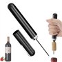 Tire-Bouchon à Pression d'Air 7S Cork Pops Out - Pompe à Air Comprimé Avec Coupe-capsule - Ouverture de Bouteille Portable Pour
