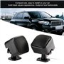 Haut-Parleur Audio de Voiture, Tweeter 500W de Haut-Parleur Audio Fort de Voiture 2pcs Petite Voiture carrée