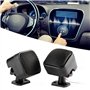 Haut-Parleur Audio de Voiture, Tweeter 500W de Haut-Parleur Audio Fort de Voiture 2pcs Petite Voiture carrée