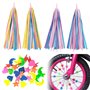 TRKETK 2 Paires de Vélo Tassels et 36 Perles de Rayons