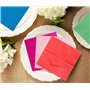 Serviettes en Papier de Fête Serviettes Carrées Serviettes en Papier Arc-en-