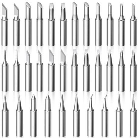 Lot de 34 pannes de fer à souder