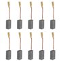UYUYong 10PCS Balais de Charbon Brosse à Char-bon Moteur Outil électrique Universel Charbon pour Moteur électrique S1M-FF03-100A