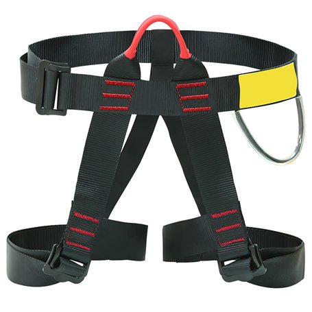 GBKDQQ Harnais d'escalade : harnais d'escalade fixant anti-chute ceinture de sécurité pour sauvetage du feu