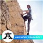 GBKDQQ Harnais d'escalade : harnais d'escalade fixant anti-chute ceinture de sécurité pour sauvetage du feu, alpinisme, demi-cei