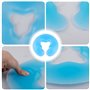 GBKDQQ Coussin spa en silicone, coussin pour le visage, coussin en gel, tête de table de massage, coussin en gel pour table de m