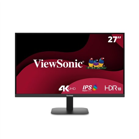 ViewSonic VA2708-4K-HD Moniteur LED IPS 4K UHD SuperClear IPS de 27 pouces avec HDMI