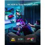 ViewSonic X2-4K Pro 4K HDR Short Throw Smart LED Home Projector​ with Built-in Google TV