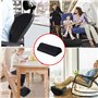 Repose-pieds Sous le Bureau Mousse à Haute Densité Antidérapant Ergonomique Coussin de Repose-pieds, Oreiller de Pied Sous le Bu
