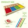 blocs colorés et jeux de mathématiques à bâton