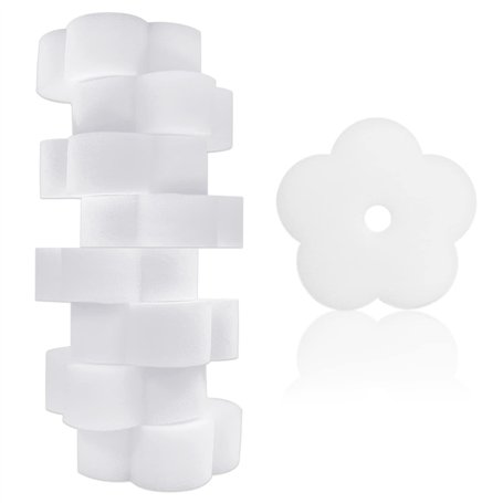 BEIIEB 8 pièces éponge Absorbant l'huile