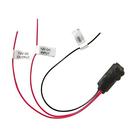 PARKVISION Filtre de Signal pour caméras de recul +12 V Suppresseur Connecter Le feu de recul Filtre de Signal de caméra arrière