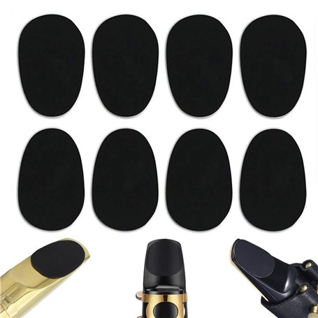 8 Pièces Coussinets de Dent de Saxophone