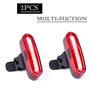2 Pack Eclairage Arrière Vélo Rechargeable USB