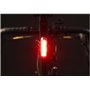 Feu arrière de vélo, 2 Pack Eclairage Arrière Vélo Rechargeable USB, Ultra Lumineux 120lm Avertissement LED de Sécurité 6 Modes 