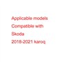 LSXEL Support de téléphone de voiture compatible avec Skoda Karoq Accessoires Support pour téléphones portables 2018 2019 2020 2