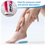 Udbrud Talonnettes en Gel, 5 Paires Talonnette Epine Calcaneenne Talonnettes en Gel de Silicone Soulage Douleurs Pieds Semelle T