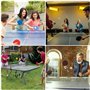 Riisoyu Balles de Tennis de Table, 40 Pieces Balles de Ping-Pong Colorées Balles D'entraînement de 40 mm pour l'entraînement et