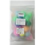 Riisoyu Balles de Tennis de Table, 40 Pieces Balles de Ping-Pong Colorées Balles D'entraînement de 40 mm pour l'entraînement et