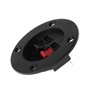 Xuniu 2 Pièces Terminal Rond Coupe Connecteur Pièces Express Spring Clip Double Reliure Post Vis Fil Or De Voiture Subwoofer Hau