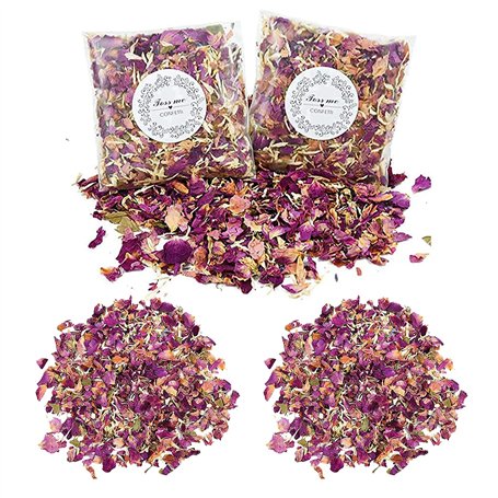 FINEVERNEK 14 Paquets de Confettis de Mariage