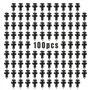 XPOOP 100 Pièces Rivet Clips Plastique Voiture