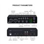 BOMGE U204 Interface audio USB pour l'enregistrement de musique sur PC, 2x2 Interface audio pour guitare, pour Mac 32 bits/192kH