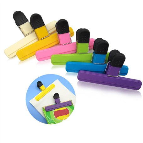 WUGAUWOR 6 Grandes Pinces Sachet Alimentaires