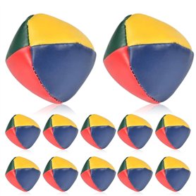 Aoreun Balles de Jonglage, 12 Pcs Ensemble de Balles de Jonglage Boules de Jongle Colorées pour Adultes Kit de Balle de Jongle D Aoreun Balles de Jonglage