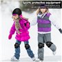 Riisoyu 7 Pcs Sets de Protection Rollers, Equipement de Protection Enfant Ensemble Genouillères Coudières protège-Poignets avec 