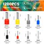Pince à Cosse de Câblevec Cosse Electrique 1200pcs