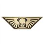 Starforged Astra Militarum Death Korps of Krieg Siege Regiment Sac à dos Warhammer 40K Sac d'ordinateur, marron, Medium, Classiq