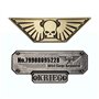 Starforged Astra Militarum Death Korps of Krieg Siege Regiment Sac à dos Warhammer 40K Sac d'ordinateur, marron, Medium, Classiq