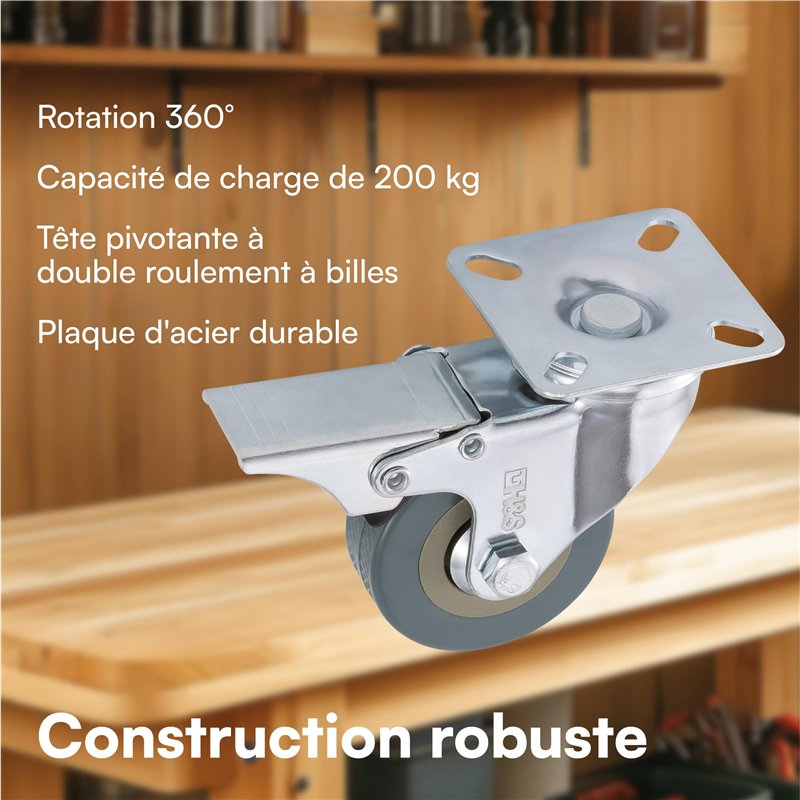 Ecovelò 2 pneus Noirs Chambres Adulte Unisexe