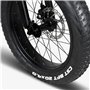 2 Pneus 20 X 4.0 + Chambres à Air Paire de Pneus Chevilles Fat Bike CST BFT E-Bike VTT FAT 20"