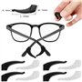 26 Paires de Retenues de Lunettes en Silicone, Oreille de Lunettes Supports Protecteurs Anti-Dérapants, Embouts de Lunettes de C