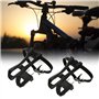 DONGKER 1 Paire Courroies de Pédale de Vélo, Pieds Clips Agrafes d'orteil de Pédale Vélo Sangles de Pédale Vélo pour Vélo Route 