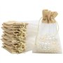 VEGCOO Sachet Organza Jute