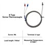 PID Contrôleur de Température Régulateurs REX-C100 0~1300 ℃ Thermostats Affichage Numérique avec K/PT100/E/J réglable Capteur, R
