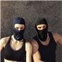 LINVSHI SHOP Cagoule Balaclava,Cagoule Moto Masque Unisexe Multifonctionnel Visage Balaclava Sport Protection pour Randonnée Vél