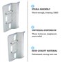 GIAK Rail de Suspension Fixation Plaque Support placards Meubles 6 PCS Rail de Suspension pour Meuble 60mm placard de cuisine pl