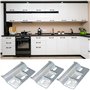 GIAK Rail de Suspension Fixation Plaque Support placards Meubles 6 PCS Rail de Suspension pour Meuble 60mm placard de cuisine pl