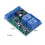 Module Comparateur de Tension, DT-122 2Bit Détecteur de Seuil de Signal de Tension DC 5V 12V 24V 2-CH Limite Supérieure/inférieu