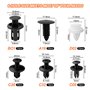 6 Taille Clips de Fixation Voiture Outils